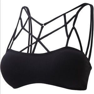Criss Cross Strappy Bralette
